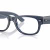 Ray-Ban RX0832VF 8223 - Dark Blue eyeglasses angle view
