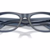 Ray-Ban RX0832VF 8223 - Dark Blue eyeglasses angle view
