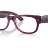 Ray-Ban RX0832VF 8364 - Violet & Pink eyeglasses angle view