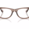 Ray-Ban RX0832VF 8457 - Transparent Taupe Beige eyeglasses front view