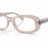 Ray-Ban RB2221VF 8457 - Transparent Beige eyeglasses angle view