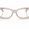 Ray-Ban RB2221VF 8457 - Transparent Beige eyeglasses front view