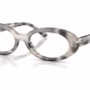 Ray-Ban RB2223VF 8480 - Opel Grey Havana eyeglasses angle view