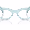 Ray-Ban RB2242V 8293 - Photo Waves Azure eyeglasses front view
