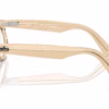 Ray-Ban RB2242V 8294 - Photo Waves Brown eyeglasses side view