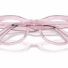 Ray-Ban RB2242VF 8292 - Photo Waves Purple eyeglasses angle view