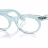 Ray-Ban RB2242VF 8293 - Photo Waves Azure eyeglasses angle view