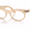 Ray-Ban RB2242VF 8294 - Photo Waves Brown eyeglasses angle view