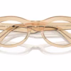 Ray-Ban RB2242VF 8294 - Photo Waves Brown eyeglasses angle view