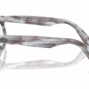 Ray-Ban RB2242VF 8361 - Striped Transparent Blue eyeglasses side view