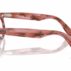 Ray-Ban RB2242VF 8363 - Striped Transparent Pink eyeglasses side view