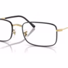 Ray-Ban RB3746V 3175 - Black On Arista eyeglasses angle view