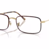Ray-Ban RB3746V 3177 - Havana On Gold eyeglasses angle view