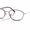 Ray-Ban RB3749V 3175 - Black On Arista eyeglasses angle view