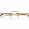 Ray-Ban RB3792V 2500 - Gold eyeglasses angle view