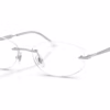 Ray-Ban RB3792V 2501 - Silver eyeglasses angle view