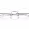 Ray-Ban RB3792V 2501 - Silver eyeglasses angle view