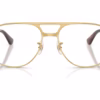 Ray-Ban RB3793V 2500 - Gold eyeglasses front view