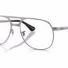Ray-Ban RB3793V 2502 - Gunmetal eyeglasses angle view