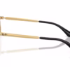 Ray-Ban RB3793V 2994 - Black On Gold eyeglasses side view