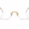 Ray-Ban RX3929V 2500 - Arista Gold eyeglasses front view