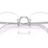 Ray-Ban RX3929V 2501 - Silver eyeglasses angle view