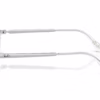 Ray-Ban RX3929V 2501 - Silver eyeglasses side view