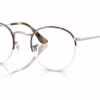 Ray-Ban RX3947V 3178 - Havana On Silver eyeglasses angle view