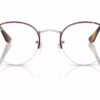 Ray-Ban RX3947V 3178 - Havana On Silver eyeglasses front view