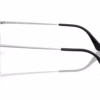 Ray-Ban RX3947V 3183 - Black On Silver eyeglasses side view