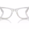 Ray-Ban RB5121F 8382 - Photo Striped Light Blue eyeglasses front view