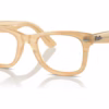 Ray-Ban RB5121F 8383 - Photo Striped Brown eyeglasses angle view