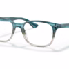 Ray-Ban RX5375 8146 - Havana eyeglasses angle view