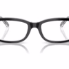 Ray-Ban RB5434 2034 - Black On Transparent eyeglasses front view