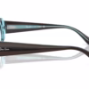Ray-Ban RB5434 8366 - Brown On Transparent Blue eyeglasses side view