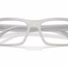 Ray-Ban RX5435 8382 - Photo Striped Light Blue eyeglasses angle view