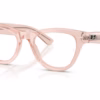 Ray-Ban RX5510 8540 - Transparent Pink eyeglasses angle view