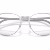 Ray-Ban RX6375 2501 - Silver on Silver eyeglasses angle view