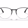 Ray-Ban RX6375 2861 - Black on Silver eyeglasses front view
