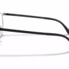 Ray-Ban RX6375 2861 - Black on Silver eyeglasses side view