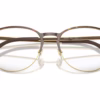 Ray-Ban RX6375 2917 - Havana on Gold eyeglasses angle view