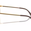 Ray-Ban RX6375 2917 - Havana on Gold eyeglasses side view