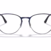 Ray-Ban RX6375 2981 - Blue on Gunmetal eyeglasses front view
