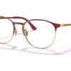 Ray-Ban RB6375 2982 - Bordeaux eyeglasses angle view