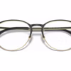 Ray-Ban RX6375 3051 - Black on Gold eyeglasses angle view