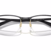 Ray-Ban RX6513 2890 - Black on Gold eyeglasses angle view