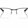 Ray-Ban RX6513 2904 - Matte Black on Black eyeglasses front view