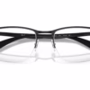 Ray-Ban RX6513 2904 - Matte Black on Black eyeglasses angle view