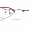Ray-Ban RX6513 3135 - Gunmetal eyeglasses angle view