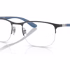 Ray-Ban RX6513 3161 - Black eyeglasses angle view